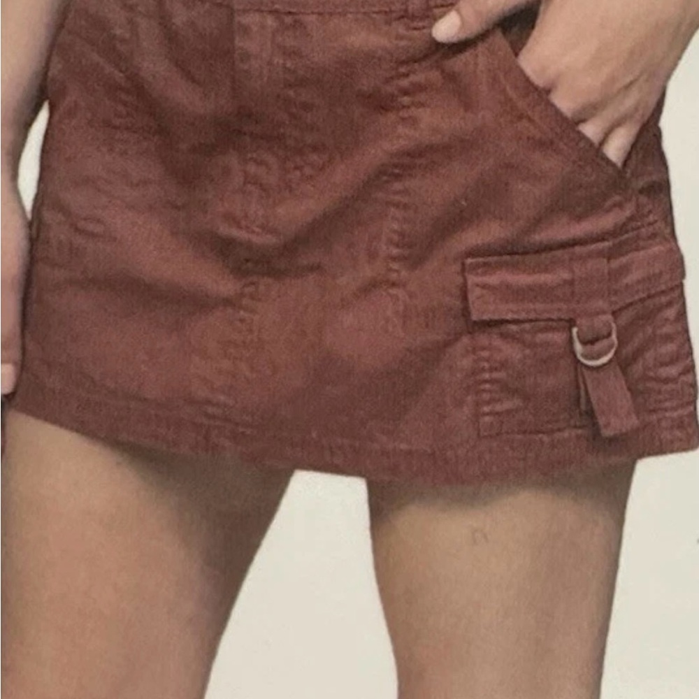 Vanilla Star Mauve Cargo Skirt
